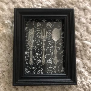 Black/White Shadowbox Wall Decor
